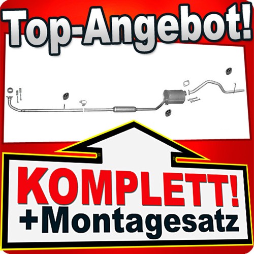 Auspuff für daihatsu cuore - für, v