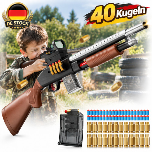Spielzeugpistole pump action - spielzeugpistole, pump-action