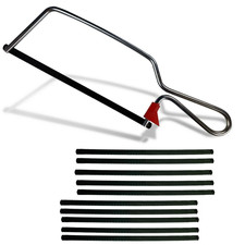 Bügelsäge + 10 Sägeblätter