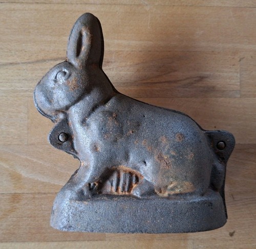 Backform gusseisen osterhase - gusseisen,