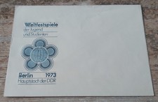 BLANCO FDC DDR WELTFESTSPIELE BERLIN 1973 DDR