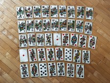 Piatnik Tarock Kartenspiel Budapest ca. 1925 komplett alt selten