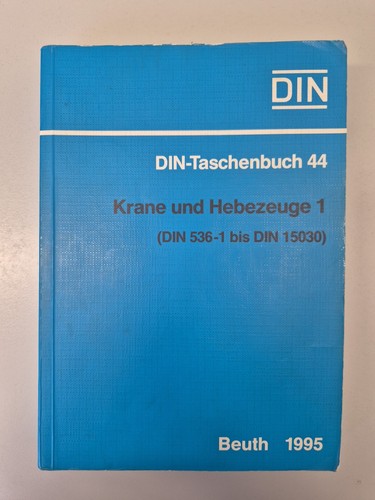 Din taschenbuch krane - din-taschenbuch, und