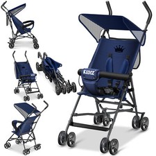 KIDIZ® City-Pro Kinderwagen Kinderbuggy Buggy Reisebuggy klappbar Faltbar 360° 