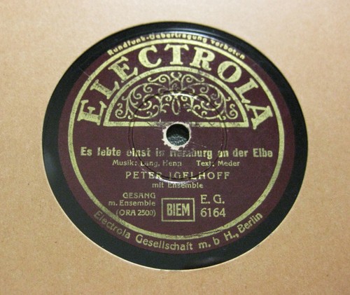 Peter igelhoff lebte - es, einst
