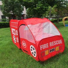 Polyester Zelt Spielhaus Indoor Outdoor Spiele Feuerwehrauto Auto Kinderzelt