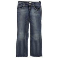 #6606 TOMMY HILFIGER Damen Jeans Hose SALLY Denim ohne Stretch blue blau 33/34