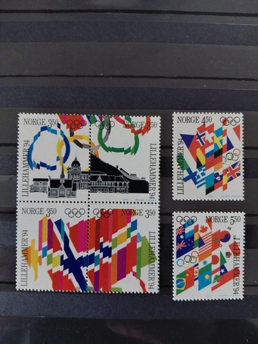 Briefmarken norwegen 1994 - briefmarken,, norwegen,