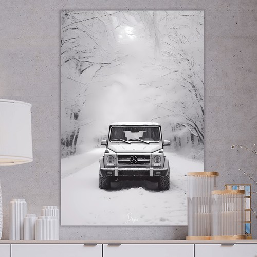 Leinwand bild auto glk - leinwand,