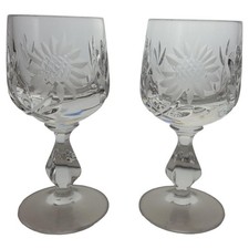 2er Set Kristall Schnapsglas