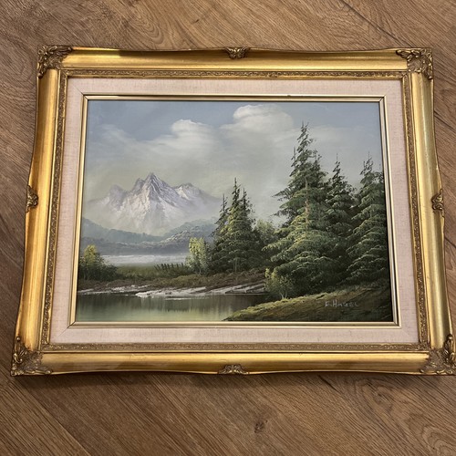 Original ölgemälde hagel - Ölgemälde,