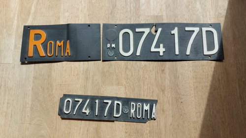 Nummernschilder roma rom - nummernschilder,