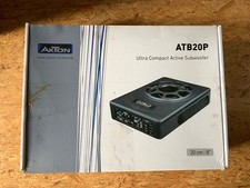 AXTON ATB20P 20 cm Untersitzbass 8″ Aktiv Subwoofer mit Bass Fernbedienung