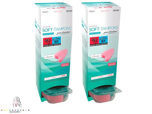 Soft tampons mini - ♥,