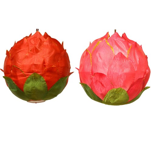 Lampenschirm lotosblumen stoff - lotosblumen,