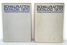SCHALLPLATTEN KATALOG 1970 VEB