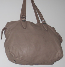 LIEBESKIND LEDER SHOPPER HANDTASCHE UMHÄNGETASCHE mit BEUTEL LEATHER BAG