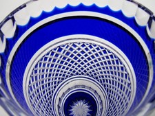 GLAS Vase Kobaltglas -