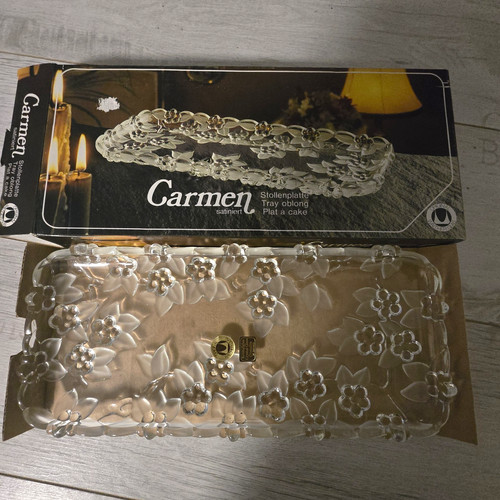 Carmen servierplatte glas - carmen,