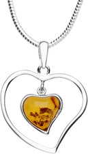 Damen-Halskette Herz 925