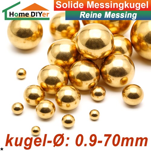 Messingkugel solide zierkugel - messingkugel,