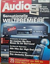 AUDIO 7/00,ACCUPHASE A 20 V,DP 75 V,ELAC DOLCE VITA,ASCENDO SYSTEM Z,SONY 940 QS