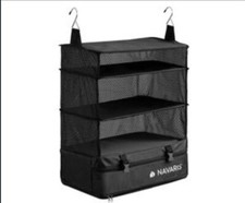 Koffer Organizer hängend faltbar - Camping Zubehör Reise Urlaub Zubehör