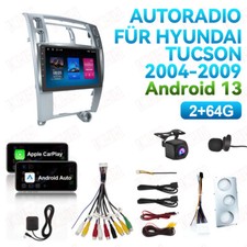 Für Hyundai Tucson JM 2004-2009 Autoradio 2+64GB Android 13 CarPlay GPS NAVI BT