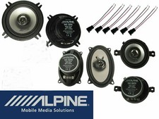 Alpine Lautsprecher Set vorne
