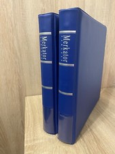 2x Album für alle eingerahmten DDR Gedenkmünzen ** MERKATOR HAMBURG **