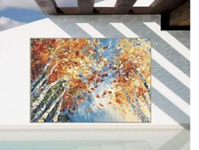 ORIGINAL Acryl Bild Gemälde Landschaft Abstrakt Malerei Kunst Modern HANDGEMALT