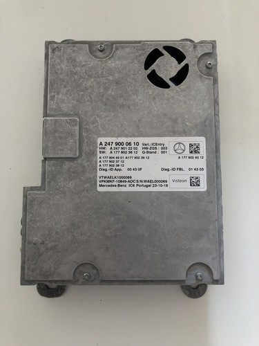 Mercedes original w247 - mercedes, tv