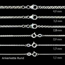 Massive 925 Silberkette