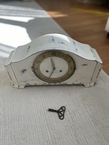 Antike uhr shabby style holz - antike,