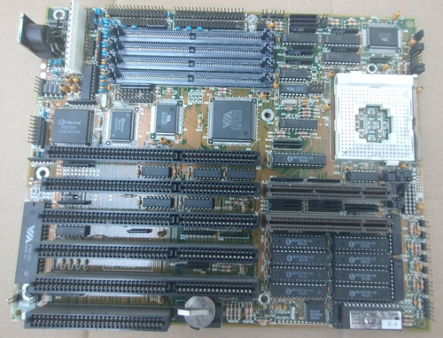 Vintage computer 486 - vintage,