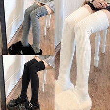 Damenstrümpfe, Overknee-Strümpfe, Oberschenkelhohe Extra lange Socken Einfache