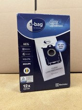 Electrolux E201SM s-bag Staubbeutel Classic Long Performance 12 Stück, NEU