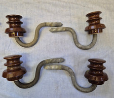 4 Große alte Isolatoren