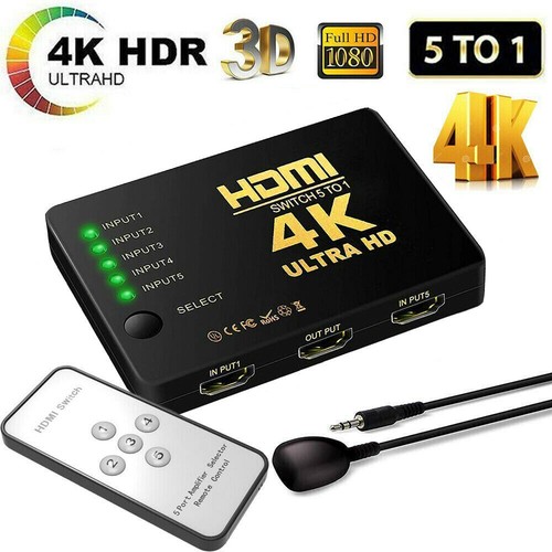 Hdmi 5in1 splitter switch - 5in1,