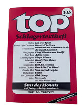 top Schlagertextheft Nr. 103