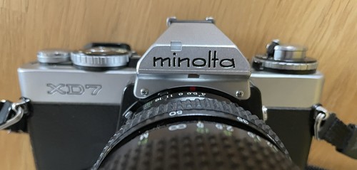 Minolta xd7 mit cosina - minolta,