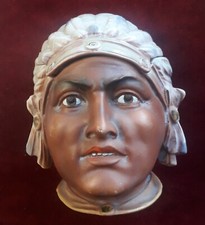 Tabakdose porzellan indianer - tabakdose,