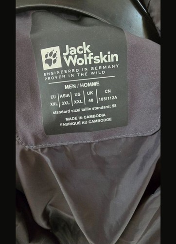Jack wolfskin herrenjacke - herrenjacke, xxl