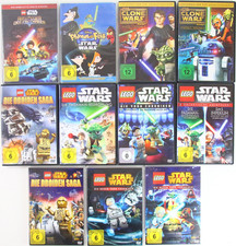 DVD Serie Lego Star Wars the Clone Wars Saga Droiden Padawan Sammlung Gut