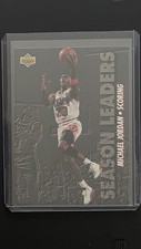 Michael Jordan Upper Deck Season Leaders #166 1993-994