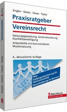 Praxisratgeber vereinsrecht - praxisratgeber,