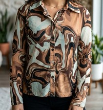 Bluse Stradivarius transparent