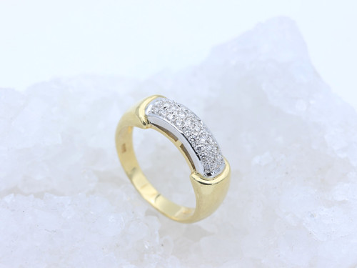 Schöner damen ring bicolor - damen,