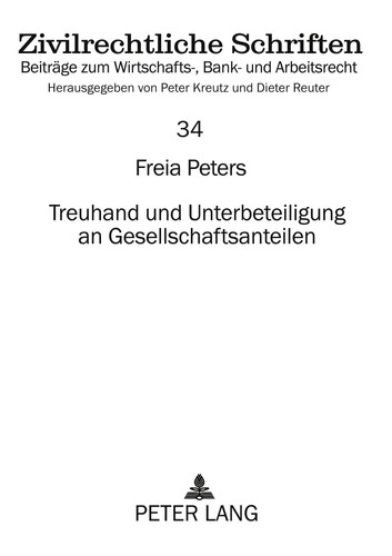 Treuhand und unterbeteiligung - treuhand,