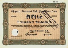 Ostquell brewery 1936 - , veb